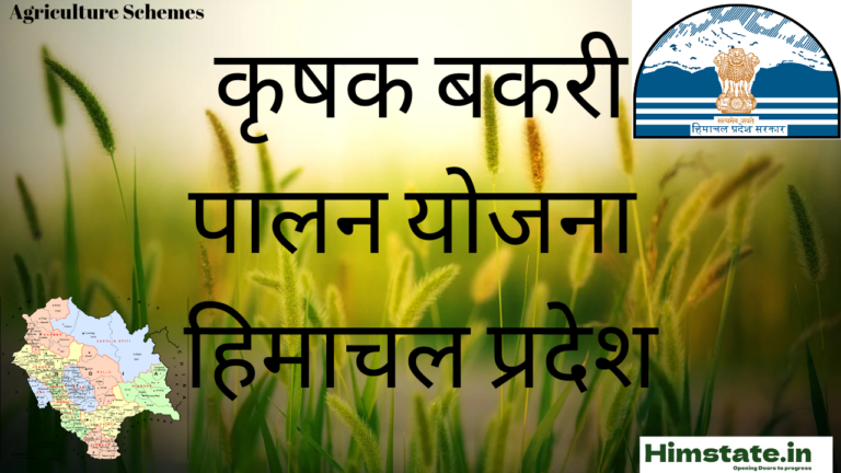 Krishak Bakri Palan Yojana Himachal Pradesh की संपूर्ण जानकारी