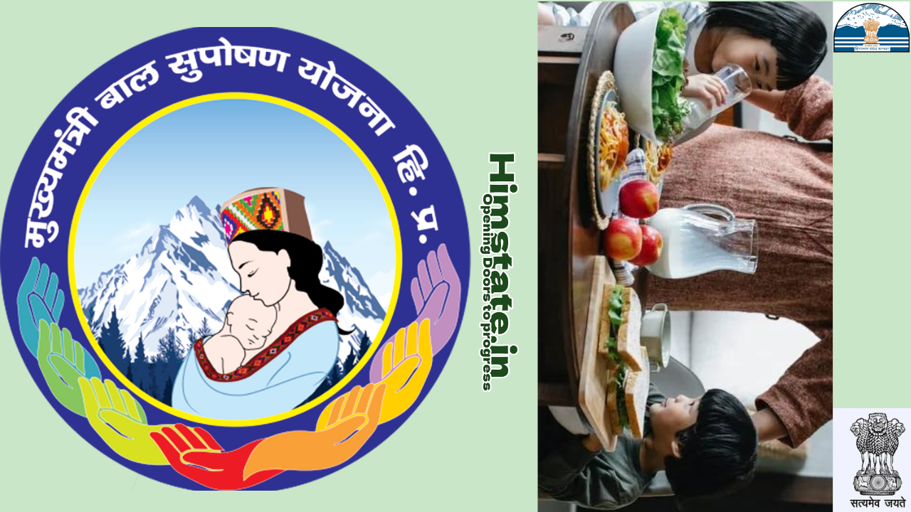 Vibrant image illustrating the positive impact of Mukhyamantri Bal Suposhan Yojana - a government initiative promoting child nutrition and well-being.