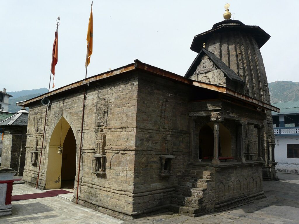 Main temple at Lakshmi Narayan Temple complex in Chamba.